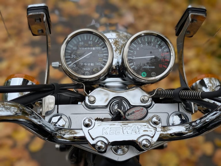 2025 Keeway Superlight 125 SE Gloss Black Only Covered 253 Miles Px Welcome