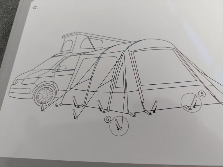 Vango tall drive away air awning 