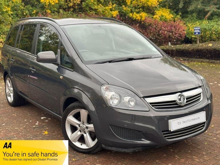 image for 2014 Vauxhall Zafira 1.8 16V Exclusiv Euro 5 5dr MPV Petrol Manual