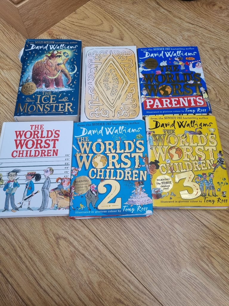 image for David Walliams Hardback book bundle