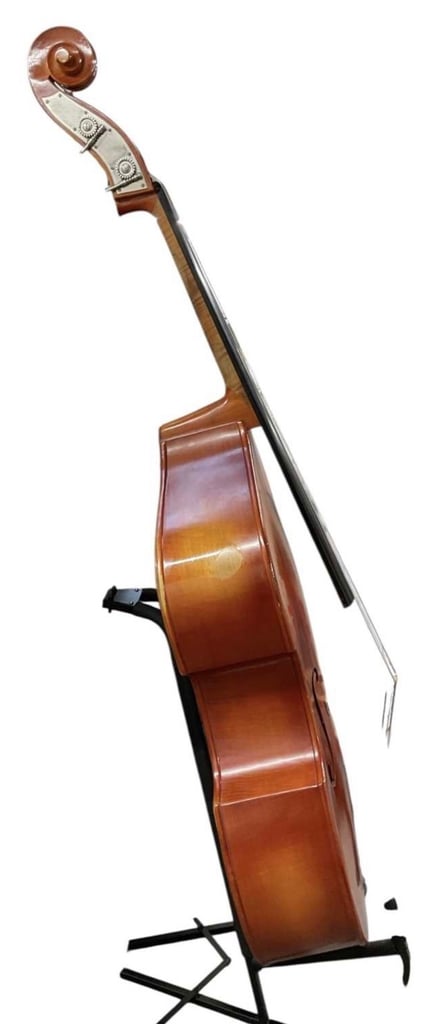 Double Bass - EBERHARD MEINEL full size w pickup, bag & stand - excellent condition - £2475ovno