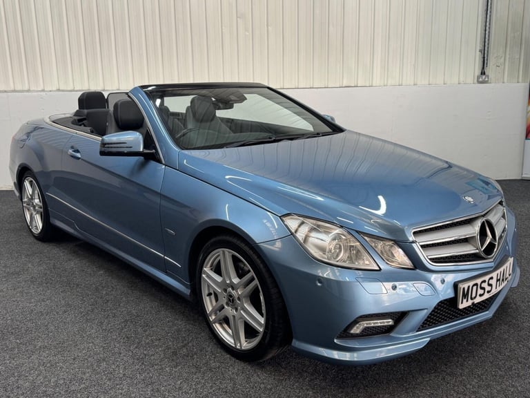 2011 Mercedes-Benz E Class 2.1 E250 CDI BlueEfficiency Sport Cabriolet Tiptronic Euro 5 2dr CONVE...