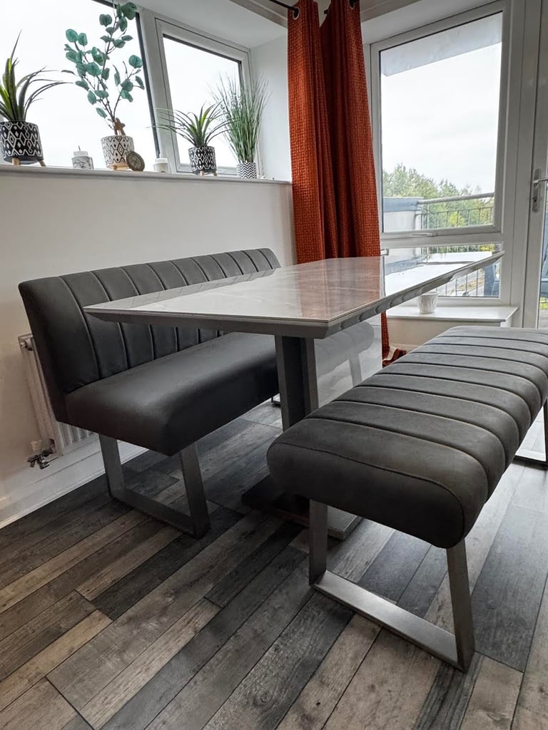 image for Dinig table & benches 