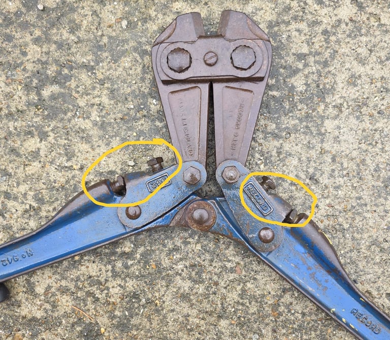 Record 942H Bolt Cutters, see pictures and read description please.