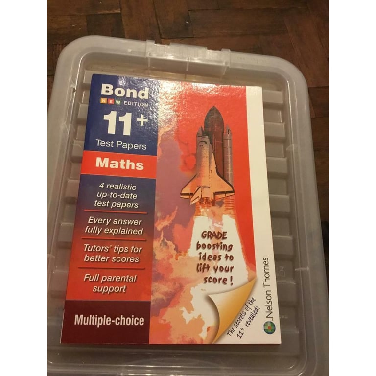 Bond 11+ Maths Test Papers Pack 1 & 2