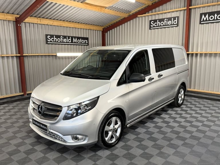 2019 Mercedes-Benz Vito 2.1 119 CDI BlueTEC Sport Crew Van Double Cab 5dr Diesel G-Tronic+ RWD L1...