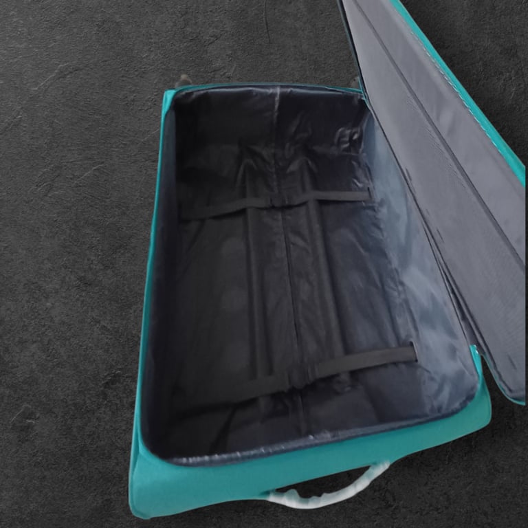 A Large Suitcase - Featherstone 4 Wheel Soft /  Turquoise or Black