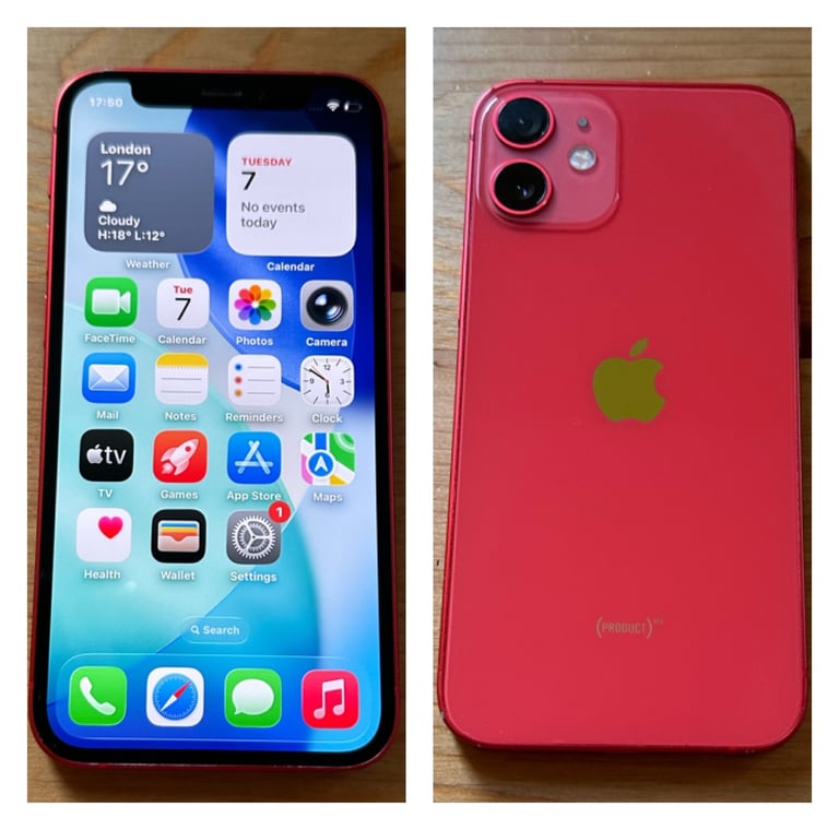 Apple iPhone 12 Mini Product Red 64GB