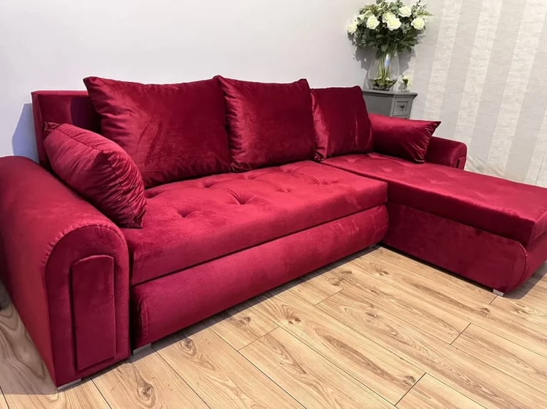 image for Modern Corner Sofabed with Storage – Stylish, Comfortable & Same Day Delivery