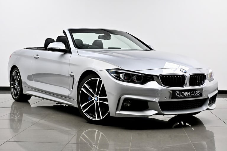 2018 BMW 4 Series 2.0 420i M Sport Auto Euro 6 (s/s) 2dr CONVERTIBLE Petrol Automatic