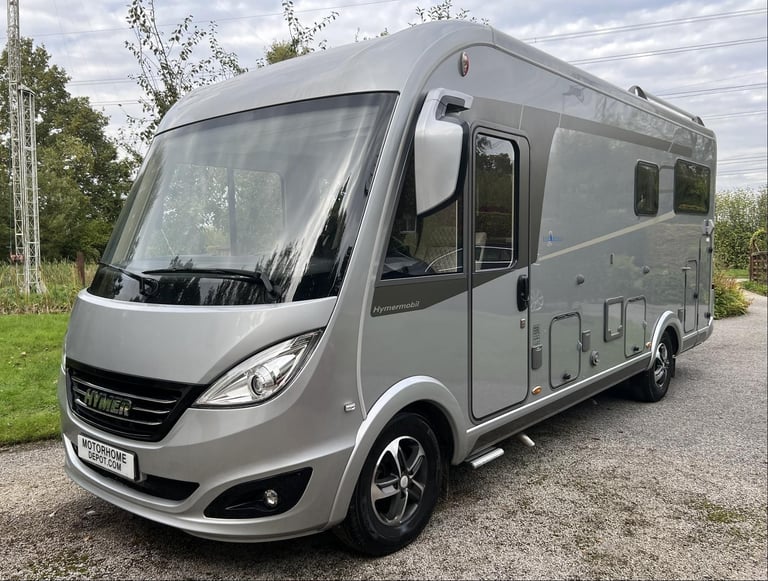 image for Hymer B534DL Duomobil, 2018, 4 berth, rear lounge rear garage A class motorhome