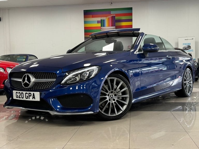 image for 2017 G MERCEDES-BENZ C-CLASS 2.1 C220D AMG LINE CABRIOLET 2DR DIESEL G-TRONIC+ E
