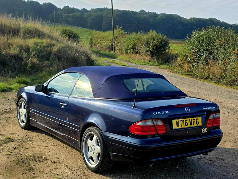 MERCEDES CLK 230 KOMPRESSOR AUTOMATIC CONVERTIBLE