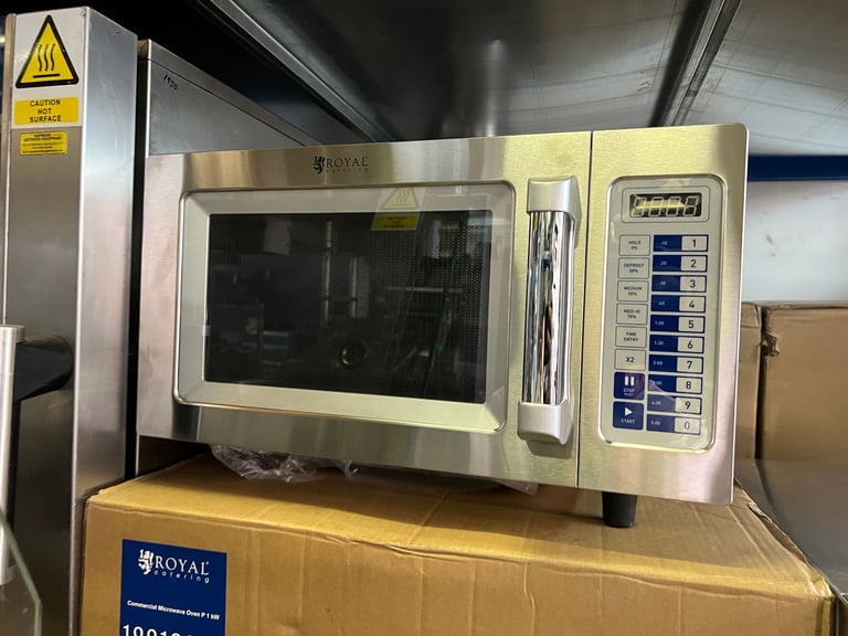 image for BRAND NEW COMMERCIAL CATERING 1550W MICROVAVE OVEN CAFE KEBAB CHICKEN RESTAURANT SHOP