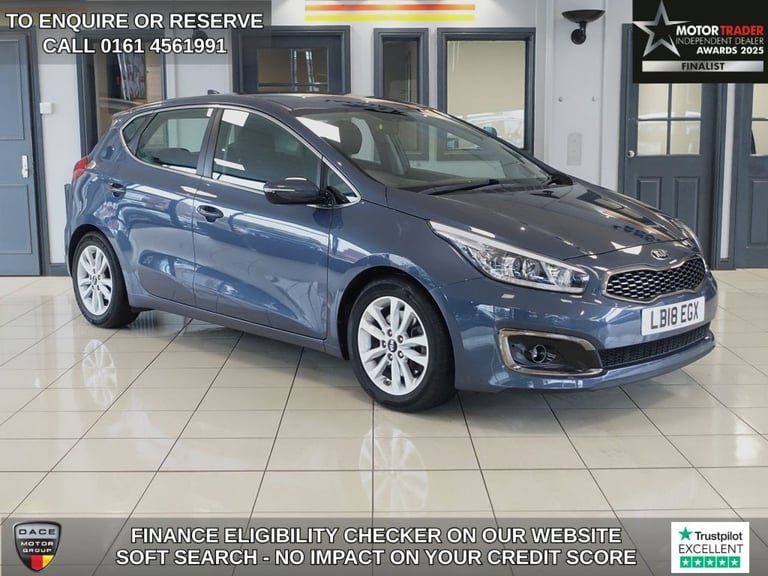 2018 Kia Ceed 1.6 2 ISG Hatchback 5dr Petrol Manual Euro 6 (s/s) (133 bhp) Hatchback Petrol Manual