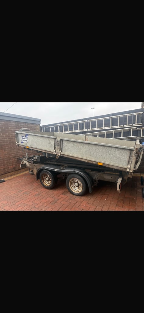Ifor Williams tipping trailer