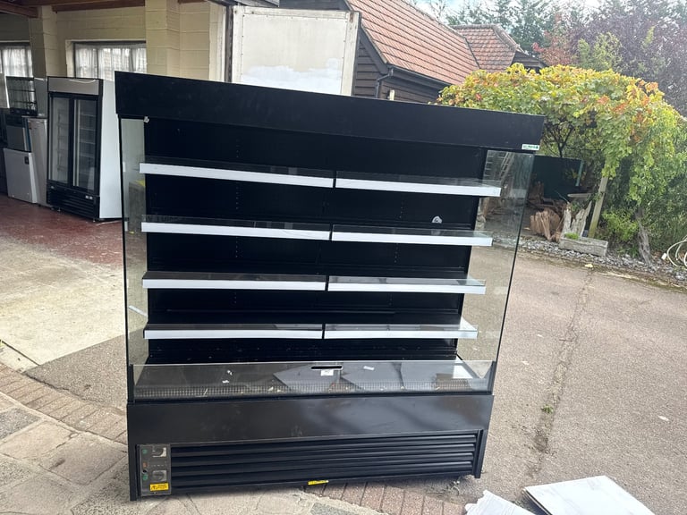 Display Fridge open front like new cafe supermarket takeaway 