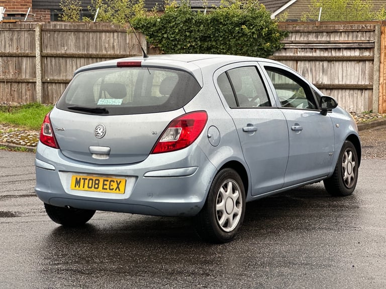 2008 Vauxhall Corsa SE Automatic 1.4L Petrol 69,000 Miles Full Service History 1YR NEW MOT  1 OWNER
