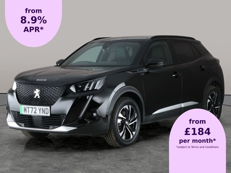 image for 2022 Peugeot E-2008 50kWh GT SUV 5dr Electric Auto (7kW Charger) (136 ps) - REVERSE CAM - NAV - S...