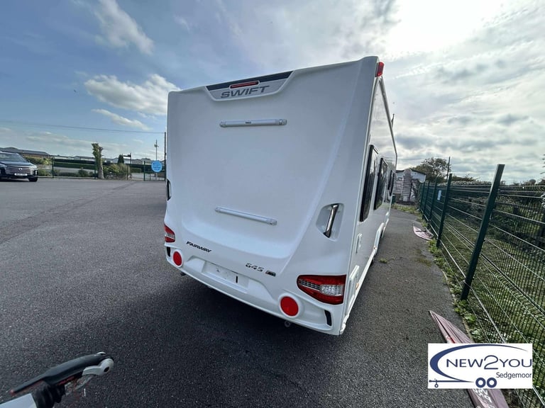 2017 Swift Fairway 645 4 Berth TRANSVERSE BED Caravan - STOCK NO S078