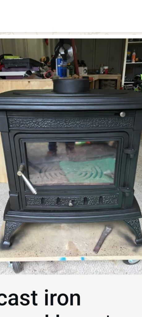 image for Beautiful Cast Iron Woodburner