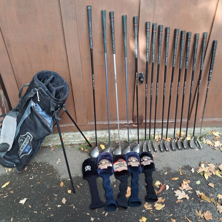 image for Full Set of Mens Golf Clubs - Callaway Big Bertha 