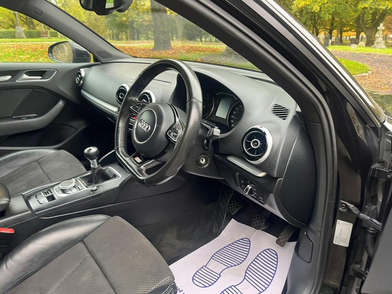 2014 Audi A3 2.0 TDI S line Euro 6 (s/s) 3dr HATCHBACK Diesel Manual