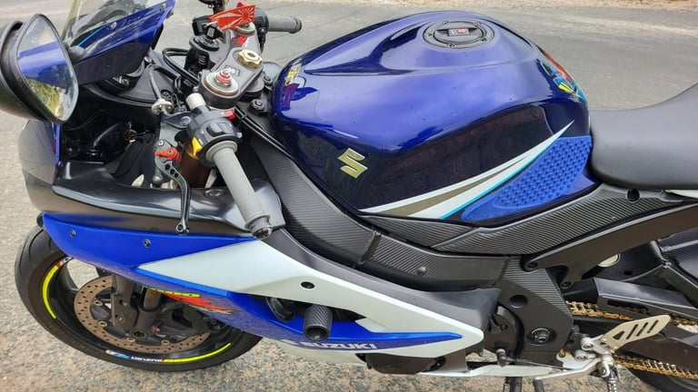 2006 06 SUZUKI GSXR 1000 K6 GSXR1000 SUPERBIKE CLASSIC SPORTS BLUE  WHITE