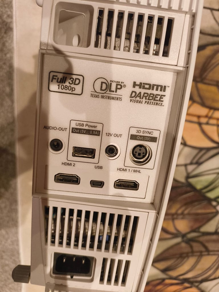 image for Optoma Full HD 3D Darbee Projector + Screen