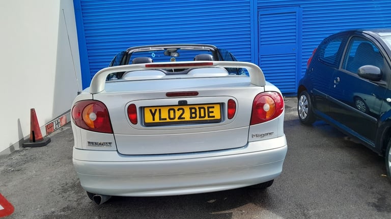 2002 Renault Megane 1.6 16V Dynamique + 2dr COUPE Petrol Manual