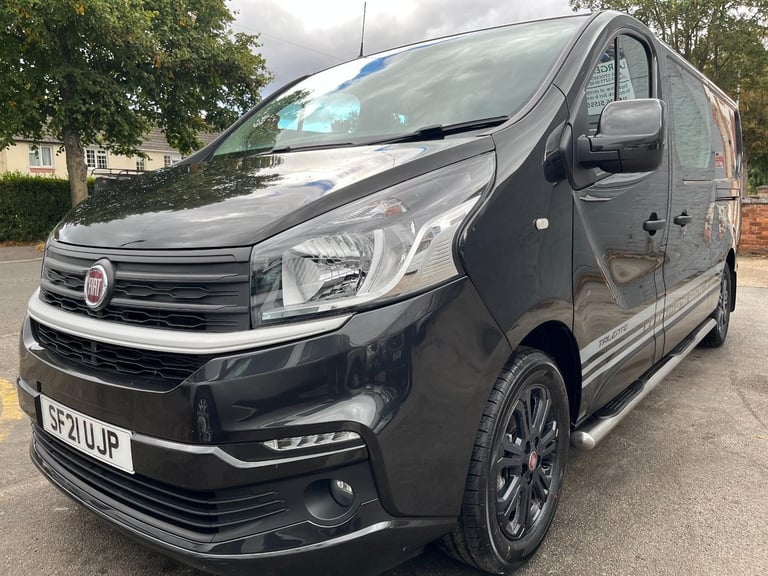 Fiat Talento Talento Tecnico MultiJet 170 LWB 6 Seat Crew Van Onyx Ed... 2021/21