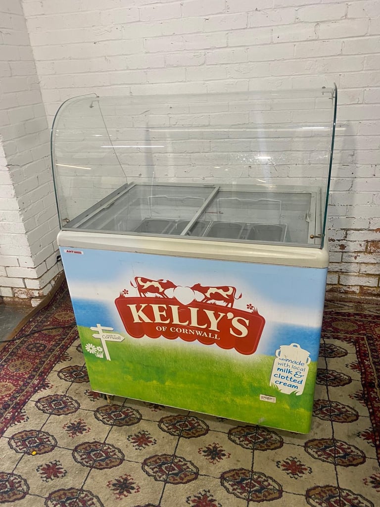 Beautiful Coomercial Ice Cream Chest Freezer For Sale  Frost Free Technology  Works 