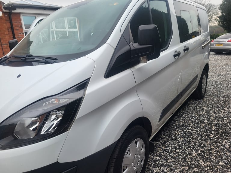 FORD TRANSIT CUSTOM CREW CAB VAN  1 OWNER 93K HISTORY GOOD CONDTION CHOICE OF 3