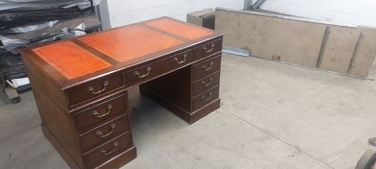 Antique - Captains Style Office Desk
