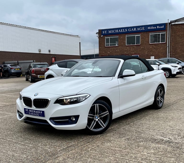 2017 BMW 2 Series 218D SPORT Convertible Diesel Manual