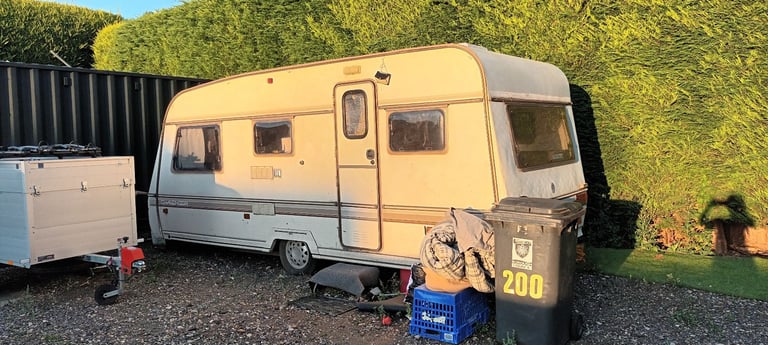 Very dry caravan