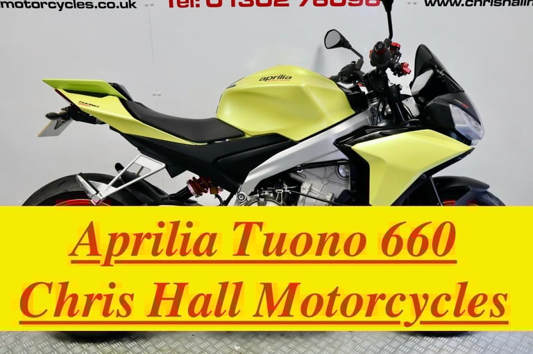 2022 Aprilia TUONO 660, Low Mileage