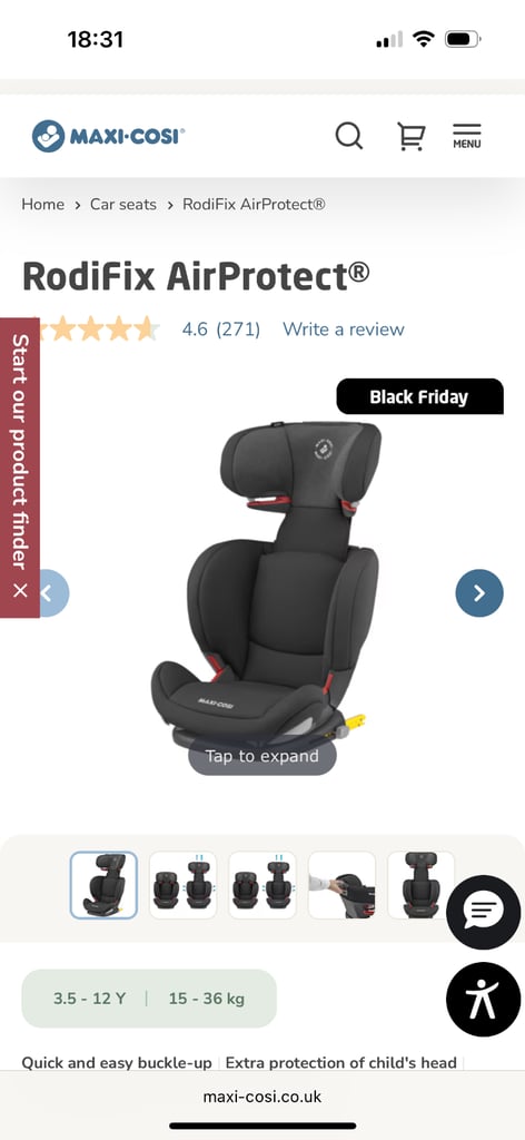 image for Maxi Cosi Car Seat Isofix