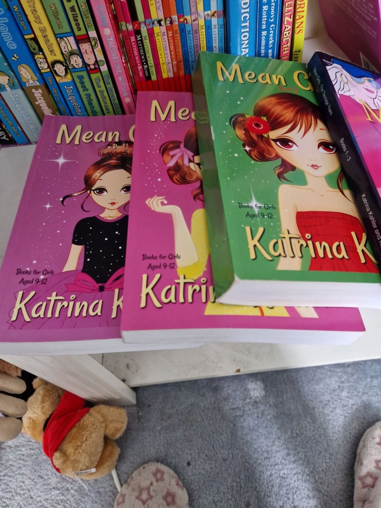 image for selection of book for girls by katrina karhaland jaqulinevwillson