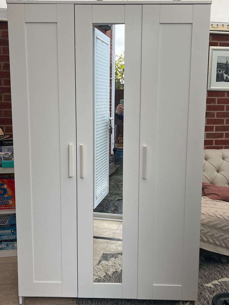 IKEA Brimnes 3 Door Wardrobe 