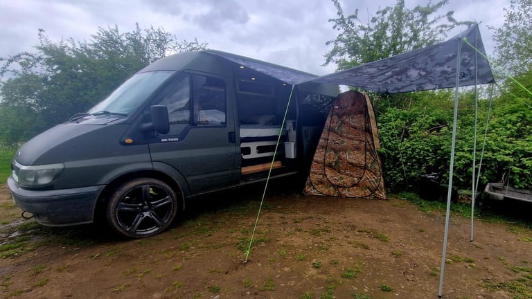 2001 Ford Transit Camper Van - Day Van - Fishing Van High Volume/High Roof Van  Diesel Manual