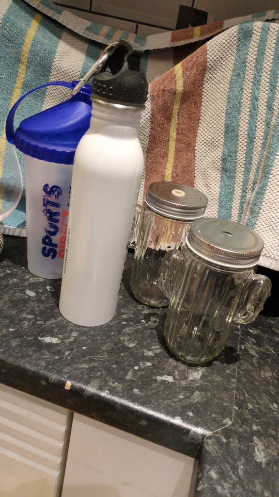 image for Water bottles and glasses 