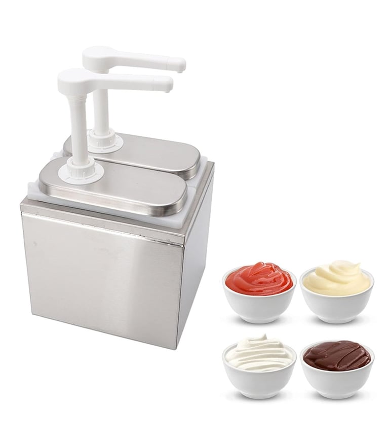 Ejoyous Sauce Dispenser Restaurant Pump Commercial, Restaurant Large Ketchup Dispenser