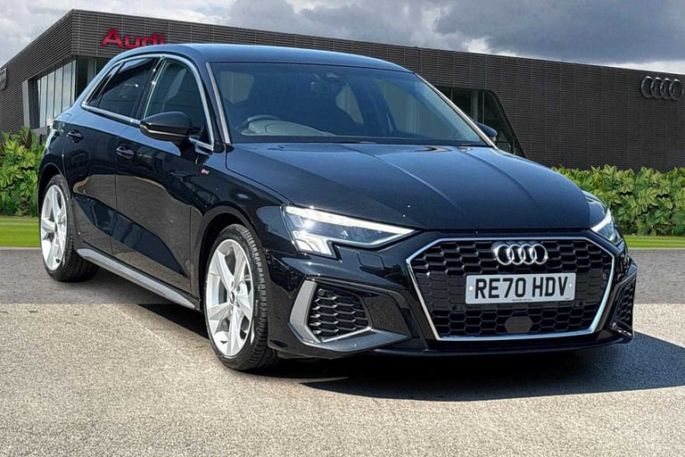 image for 2020 Audi A3 35 TDI S Line 5dr S Tronic Hatchback Diesel Automatic