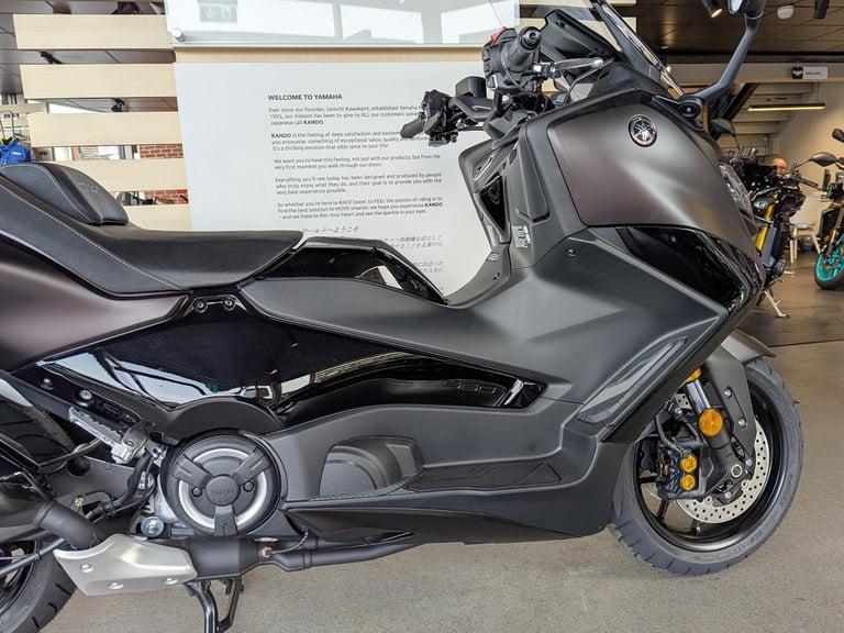 IN STOCK NOW! - NEW Yamaha TMAX Tech MAX. Dark Magma. £14,000 On The Road