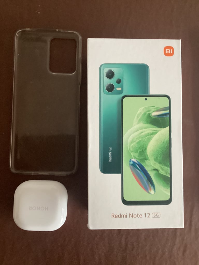 image for Redmi Note 12 5G 128GB Unlocked + Earbuds