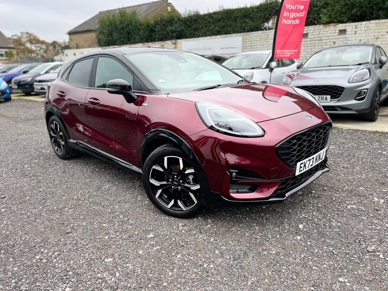 image for 2023 Ford Puma 1.0T EcoBoost MHEV Vivid Ruby Edition DCT Euro 6 (s/s) 5dr HATCHBACK Petrol/Electr...