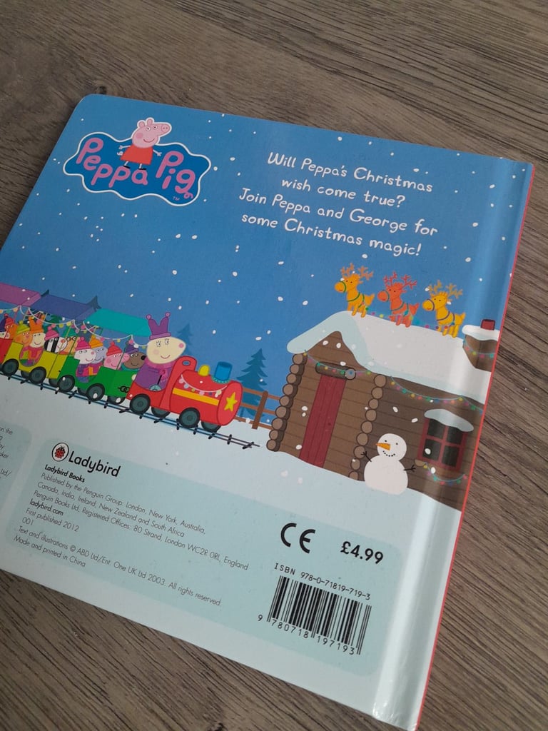 Children's Christmas books x5 Peppa Pig Farmyard Tales Santa Claus