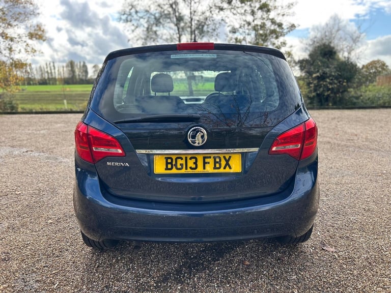 2013 Vauxhall Meriva 1.4 16V Exclusiv Euro 5 5dr MPV Petrol Manual