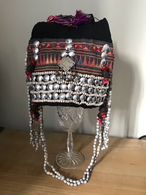 Vintage Childs Thai Akha Tribe Headdress 